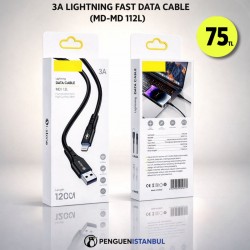 3A LİGHTNİNG FAST DATA CABLE (MD-MD 112L)