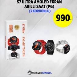 S7 ULTRA AMOLED EKRAN AKILLI SAAT (PG)