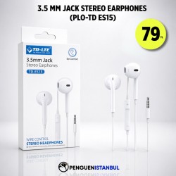 3.5 MM JACK STEREO EARPHONES (PLO-TD ES15)