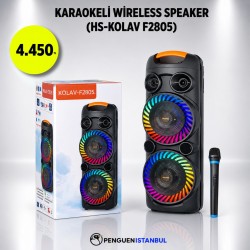 KARAOKELİ WİRELESS SPEAKER (HS-KOLAV F2805)